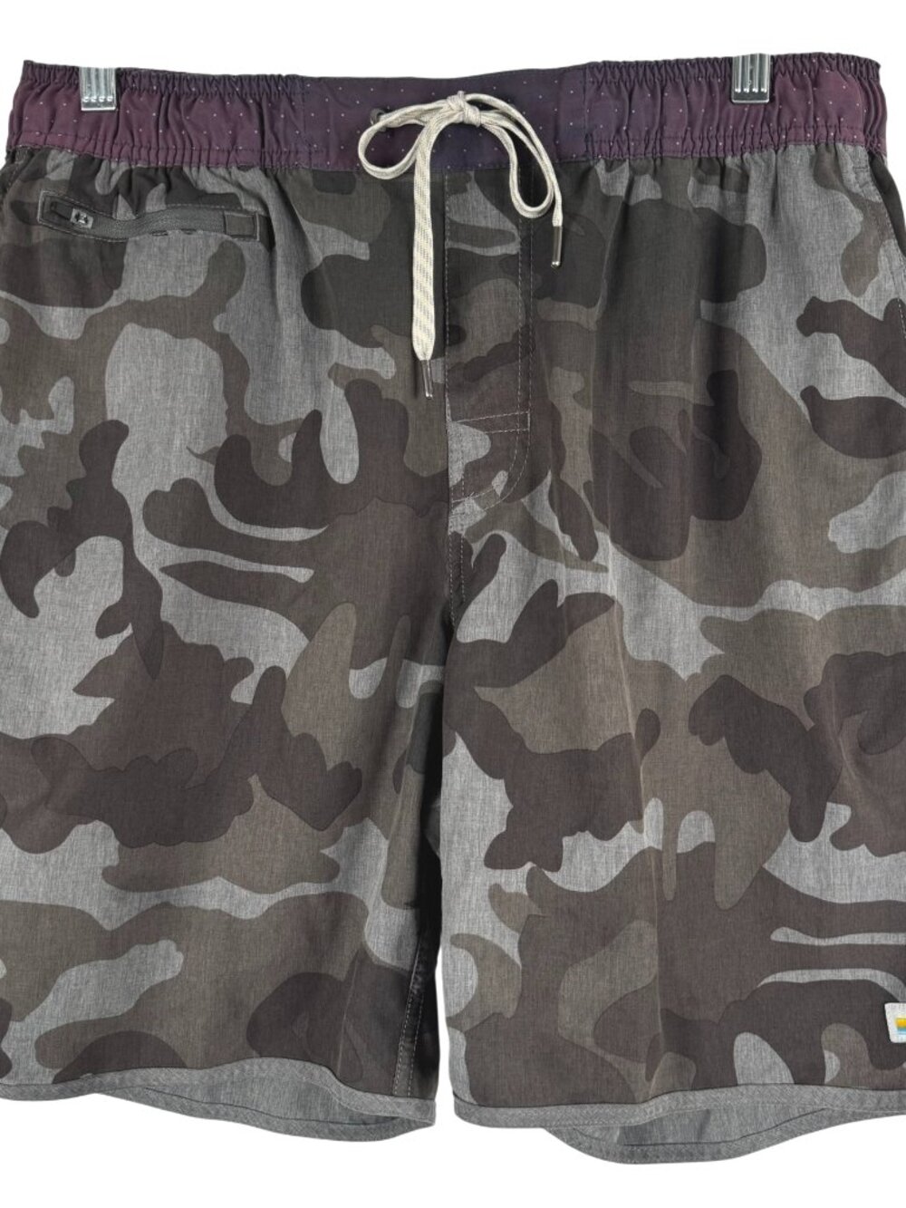 Vuori Banks Shorts Mens Large Camo Athletic Workout Stretch Casual SS-2373